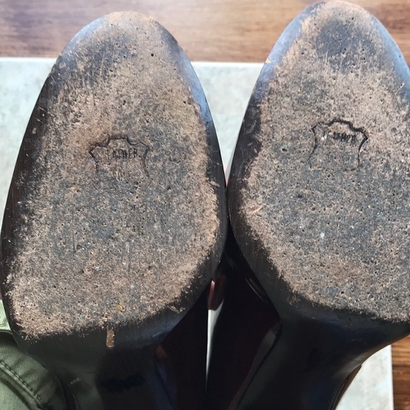 Stuart Weitzman dark red patent leather pumps - Picture 5 of 7